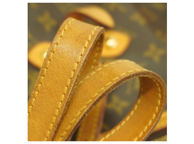 Borsa Louis Vuitton Monogram Palermo GM Marrone - vista 9