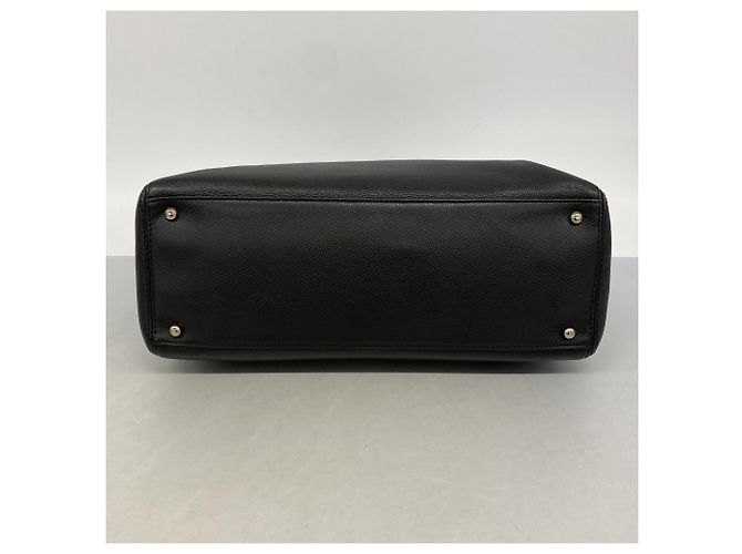 Chanel Executive Leder-Tote Bag Schwarz - Ansicht 3