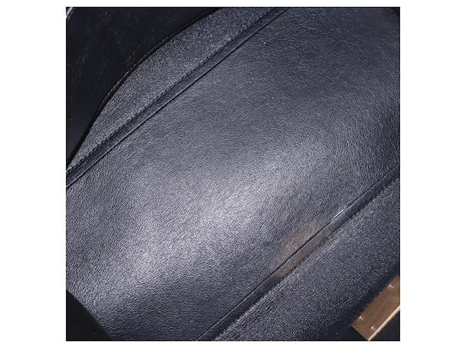 Céline Celine Tricolor Trapeze Leather Medium Multicolore - vista 5