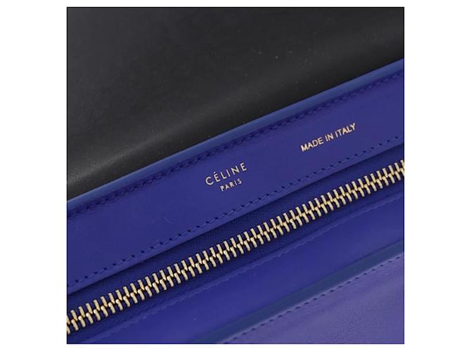 Céline Celine Tricolor Trapeze Leather Medium Multicolore - vista 6