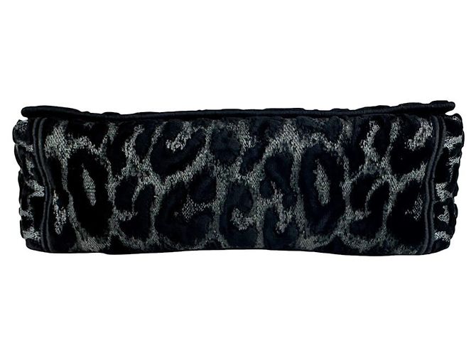 Borsa a tracolla Christian Dior 30 Montaigne Caro Velvet Nero - vista 4