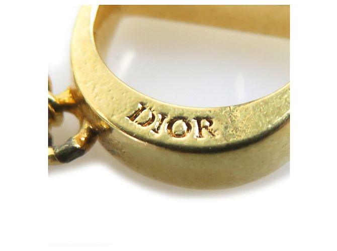 Orecchini pendenti Christian Dior in oro D'oro - vista 7
