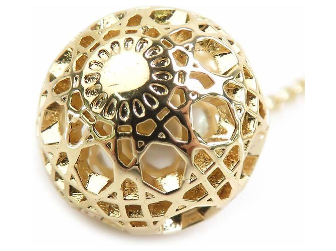 Orecchini pendenti Christian Dior in oro D'oro - vista 5