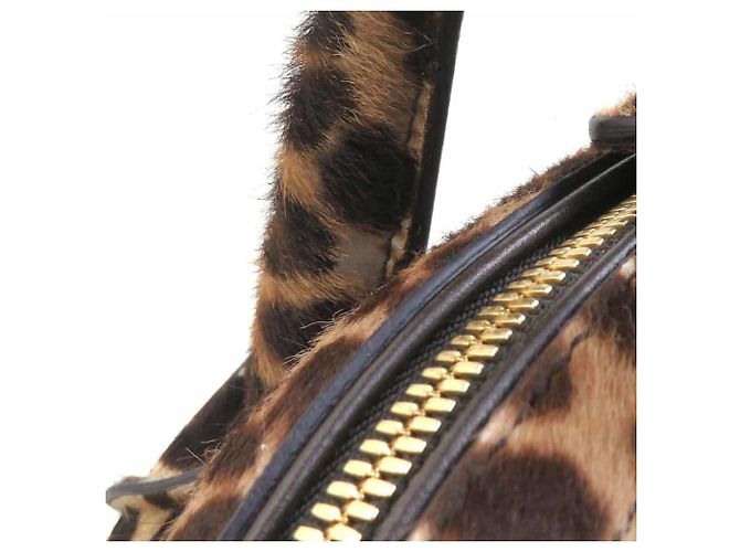 Borsa in scamosciato marrone Salvatore Ferragamo - vista 12