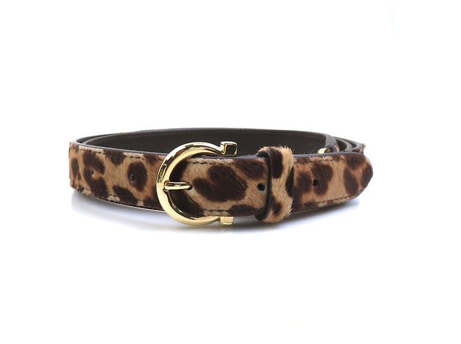 Borsa in scamosciato marrone Salvatore Ferragamo - vista 15