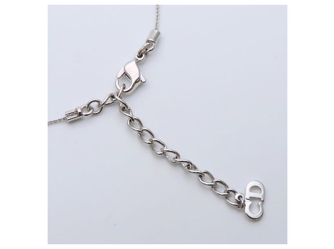 Collana Christian Dior placcata argento - vista 10