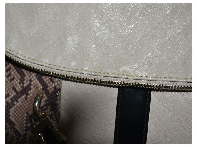 Versace Jeans Couture Borsa a tracolla Versace Jeans Marrone Nero Beige - vista 3