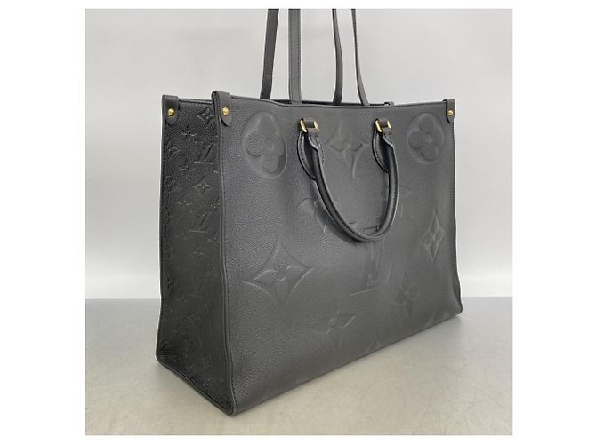 Borsa Tote Louis Vuitton Monogram Empreinte OnTheGo GM Nero - vista 2