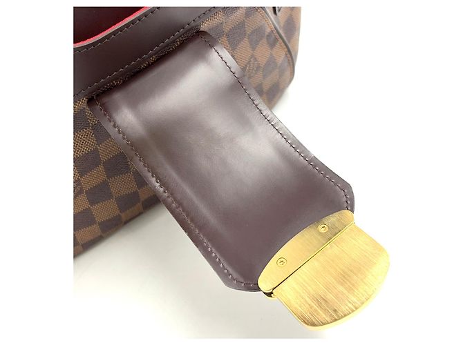 Borsa Louis Vuitton Sistina PM Damier Marrone - vista 10