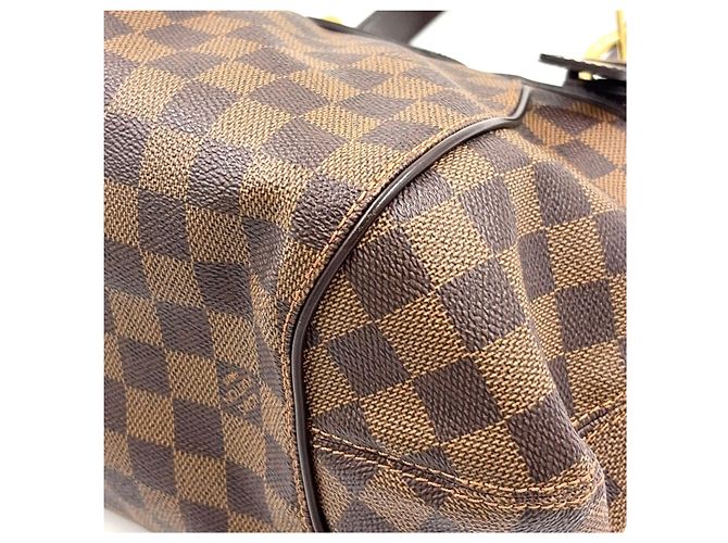 Borsa Louis Vuitton Sistina PM Damier Marrone - vista 6