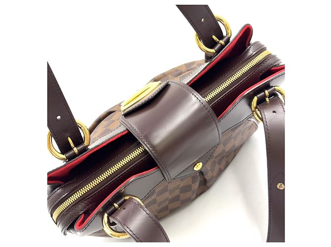 Borsa Louis Vuitton Sistina PM Damier Marrone - vista 9