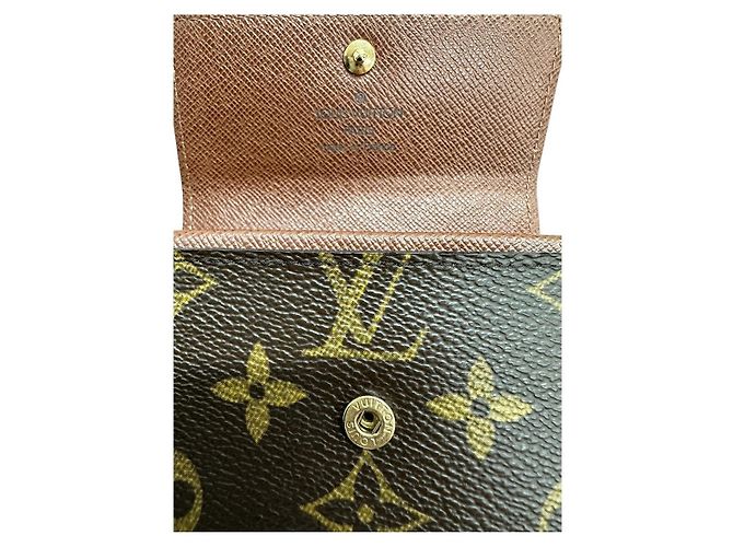 Monedero Monogram Louis Vuitton Castaño - vista 3