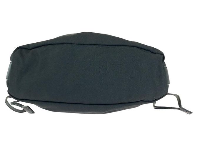 Borsa a Spalla Pochette in Nylon/Pelle Gucci Nero - vista 9