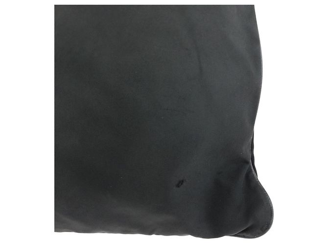 Borsa a tracolla in nylon Tessuto Saffiano e pelle Prada Nero - vista 5