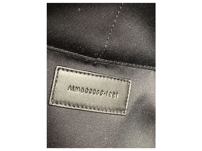 Portatabâlet Saint Laurent in pelle rosa Nero - vista 11
