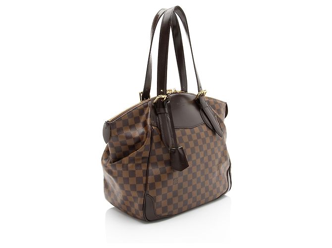 Borsa a tracolla Louis Vuitton Damier Ebene Verona GM Marrone - vista 2