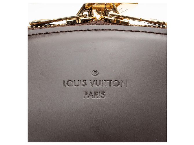 Borsa a tracolla Louis Vuitton Damier Ebene Verona GM Marrone - vista 9