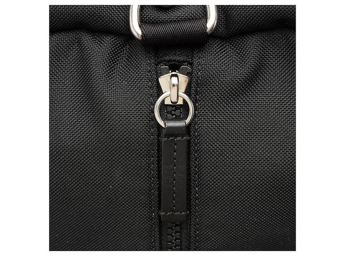 Borsa duffle Gucci Techno Canvas Web Animalier Nero - vista 10