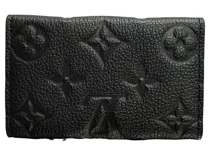 Portachiavi Monogram Empreinte Louis Vuitton Nero - vista 2