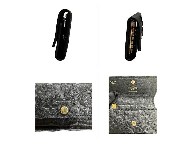 Portachiavi Monogram Empreinte Louis Vuitton Nero - vista 4