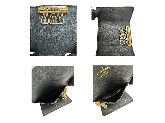 Portachiavi Monogram Empreinte Louis Vuitton Nero - vista 5