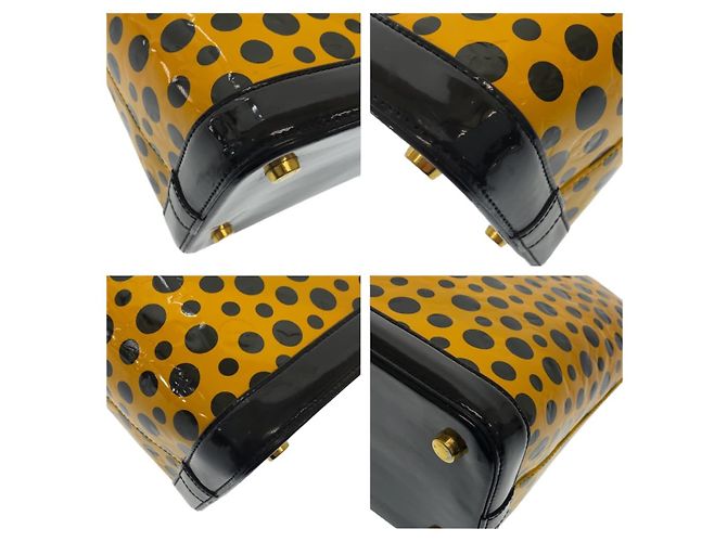 Louis Vuitton Lockit MM Patent Leather Tote Gelb - Ansicht 3