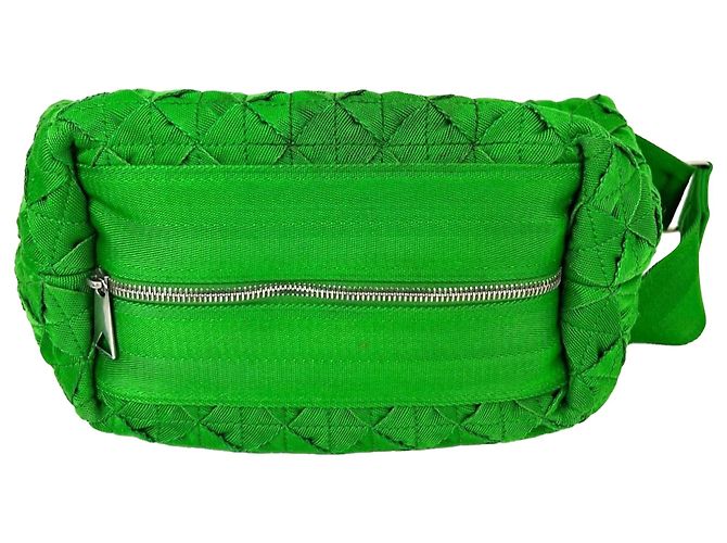 Bolso bandolera Bottega Veneta Intrecciato Green Webbing Verde - vista 3