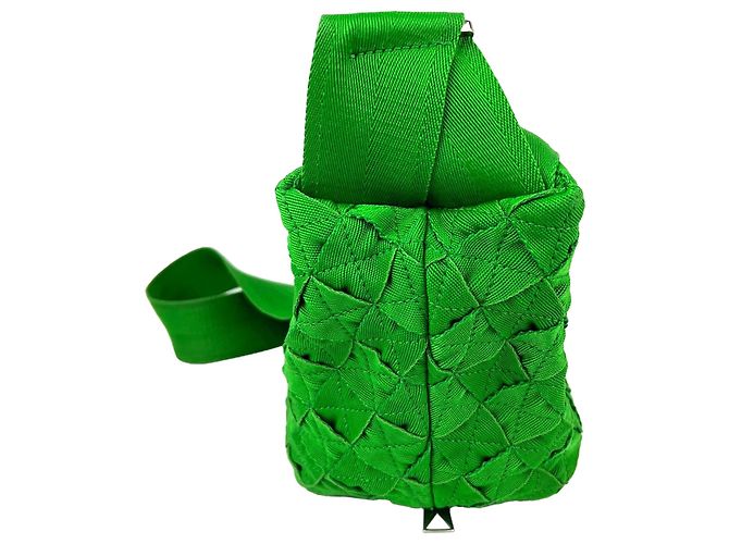 Bolso bandolera Bottega Veneta Intrecciato Green Webbing Verde - vista 4
