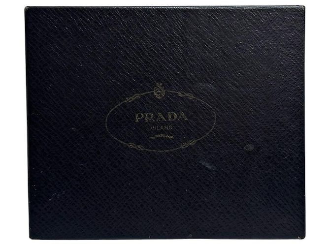 Monedero de esmalte negro Prada - vista 6