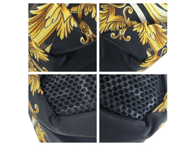 Fendi Nylon-Rucksack Schwarz - Ansicht 3