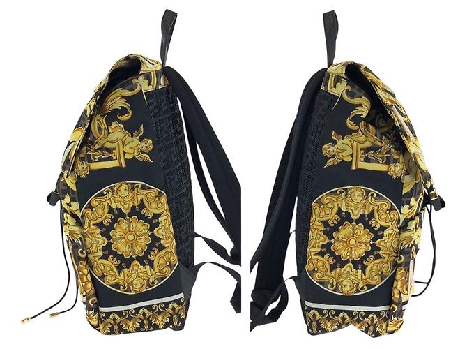 Fendi Nylon-Rucksack Schwarz - Ansicht 7