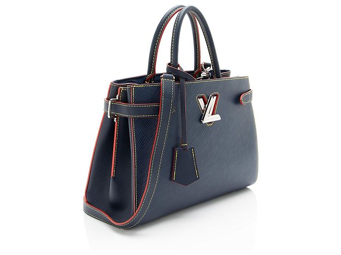 Louis Vuitton Epi Leather Twist Tote Blau - Ansicht 2