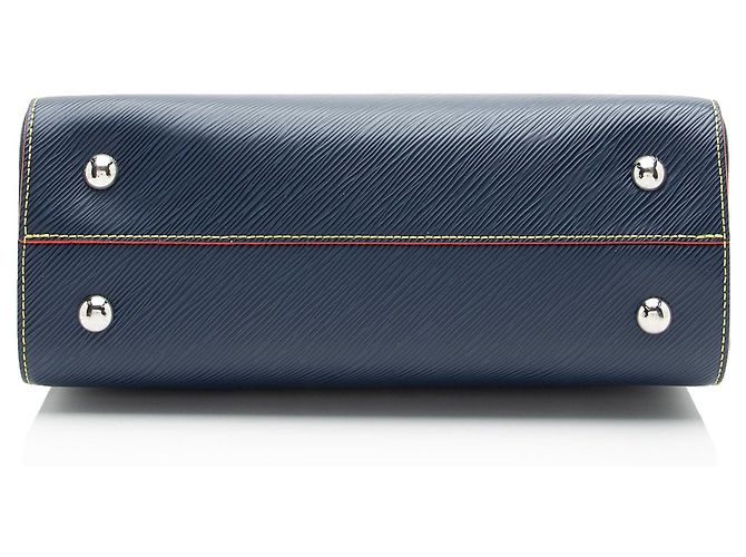 Louis Vuitton Epi Leather Twist Tote Blau - Ansicht 4
