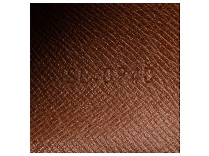 Louis Vuitton Vintage Monogram Canvas Danube MM Schultertasche Braun - Ansicht 6