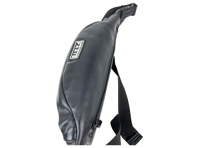 Bumbag Borsa a tracolla Louis Vuitton Monogram Galaxy Discovery da uomo Nero - vista 10