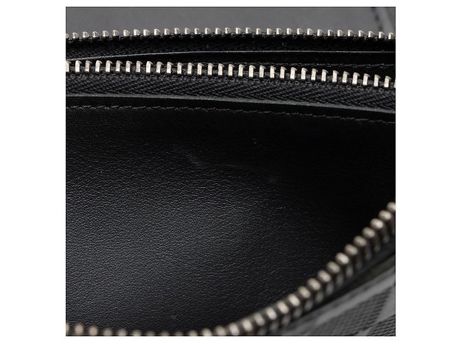 Portafoglio Zippy Verticale Damier Infini Louis Vuitton Nero - vista 8