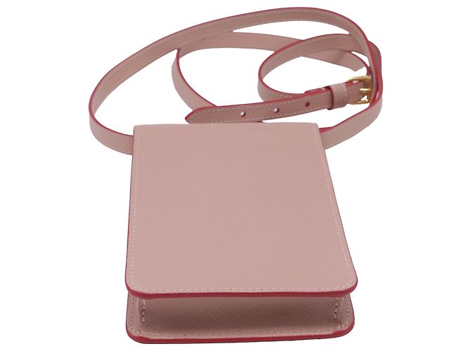 Funda de móvil Marni en piel rosa - vista 6