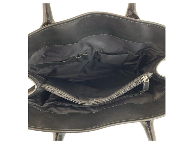 Valigetta Gucci in nylon e pelle Nero - vista 8