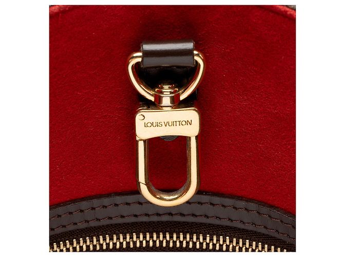Tote Louis Vuitton Damier Ebene Hampstead GM Marrone - vista 10