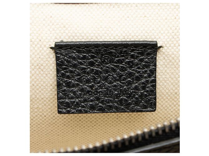 Borsa a tracolla Dionysus Medium in pelle e cristalli Gucci Nero - vista 8