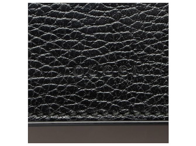 Borsa a tracolla Dionysus Medium in pelle e cristalli Gucci Nero - vista 9