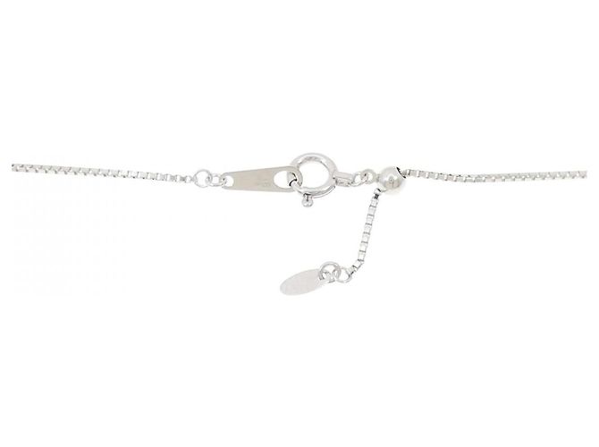 Autre Marque Collana con diamante e topazio blu Au750 - vista 5