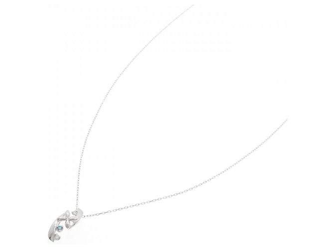 Autre Marque Collana con Diamanti Au750 Argento - vista 2