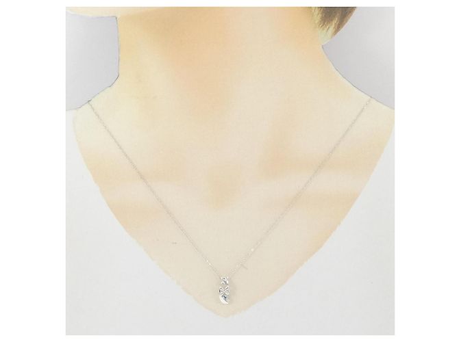Autre Marque Collana con Diamanti Au750 Argento - vista 6