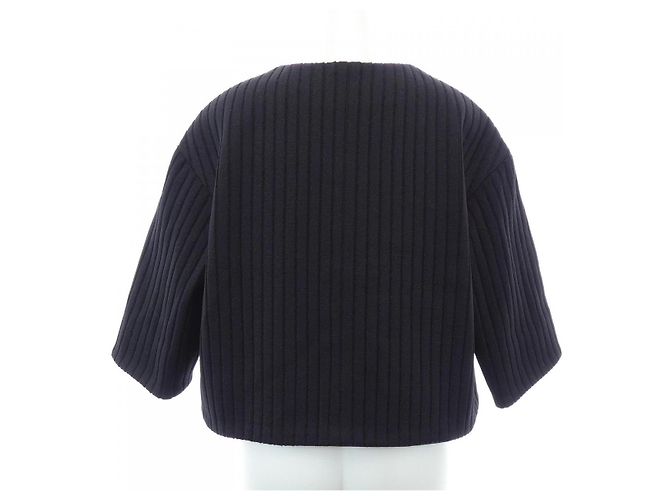 Chaqueta Chanel sin cuello Multicolor Fucsia - vista 2
