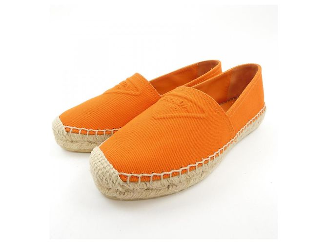 Scarpe Prada 3LKE Arancione - vista 3