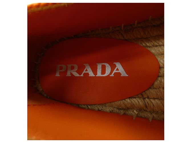Scarpe Prada 3LKE Arancione - vista 6