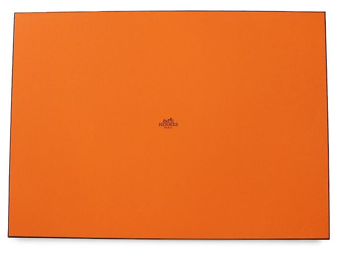 Hermès Bolsa Tote Hermes So Cabas Petit H Verde Laranja - vista 13