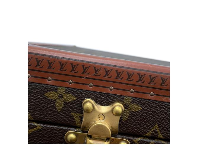 Louis Vuitton Monogram Bisten 55 Trunk Case Marrone - vista 10