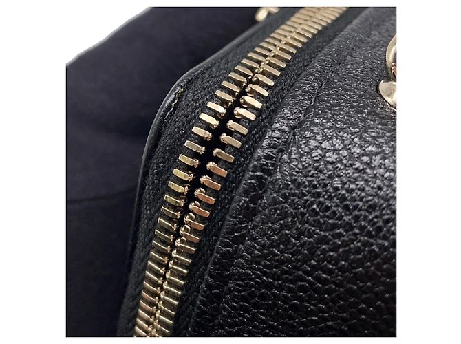 Borsa a Spalla Chanel Boy Mini Caviar Skin Nero - vista 6